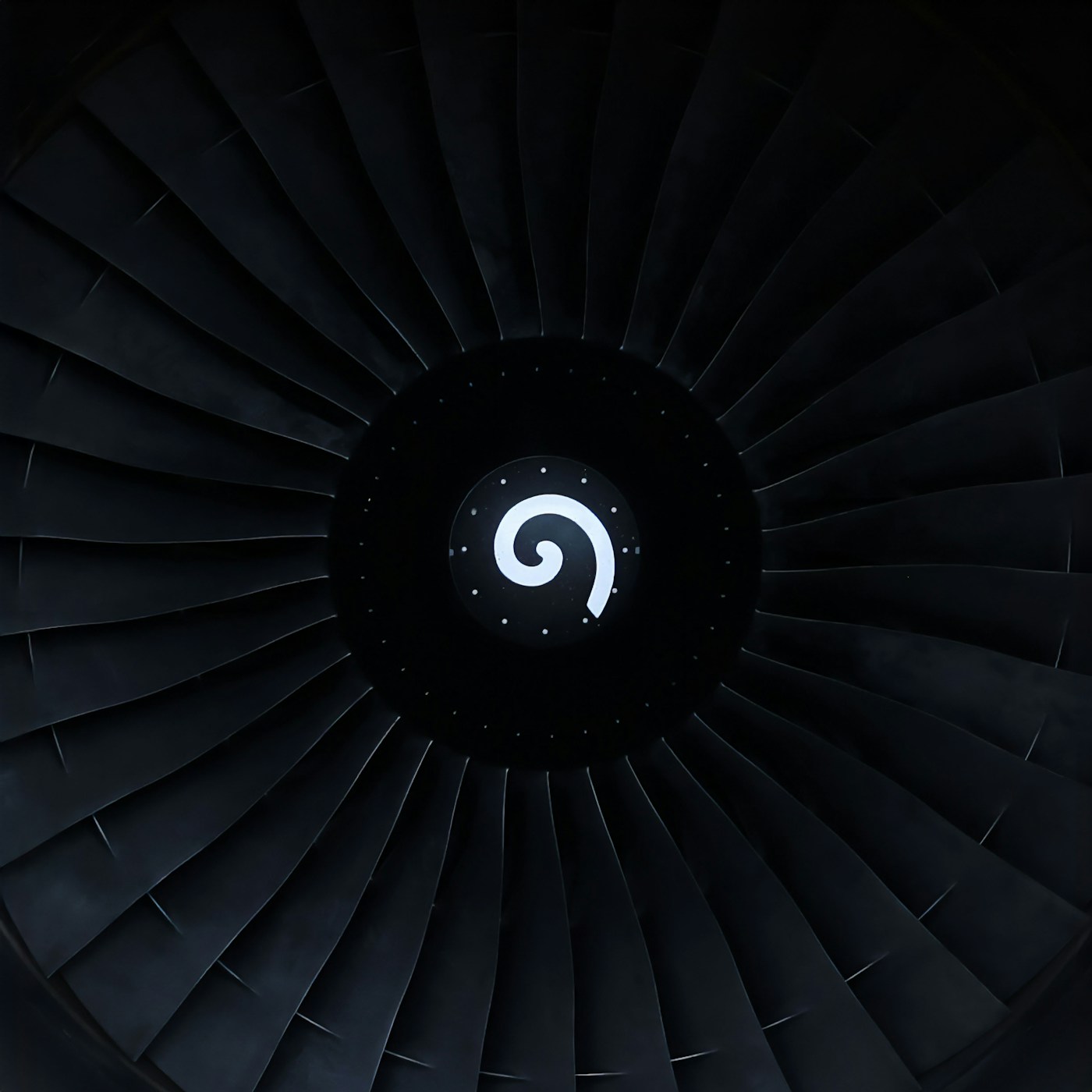 Jet engine detail